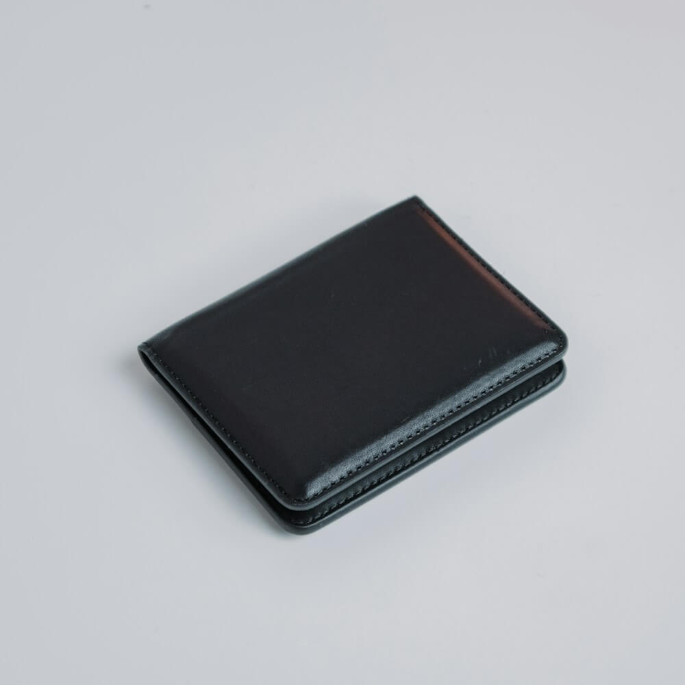 Slim Minimalist Wallet - Full-Grain Leather
