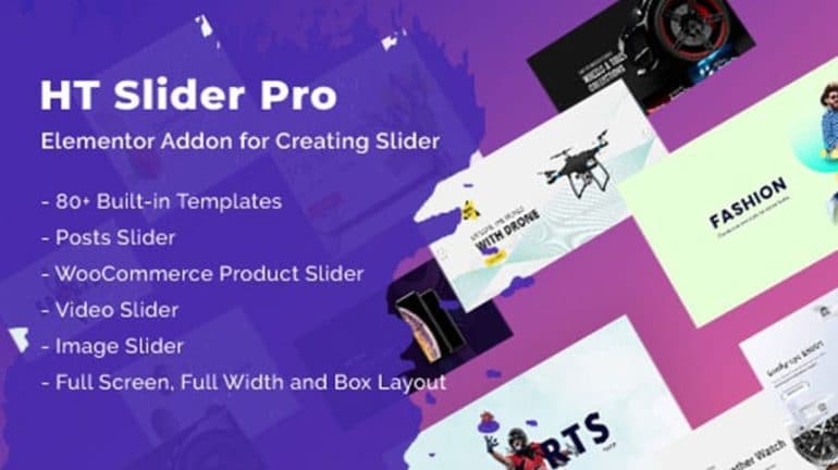 HT Slider Pro - Elementor Addon for Creating Slider