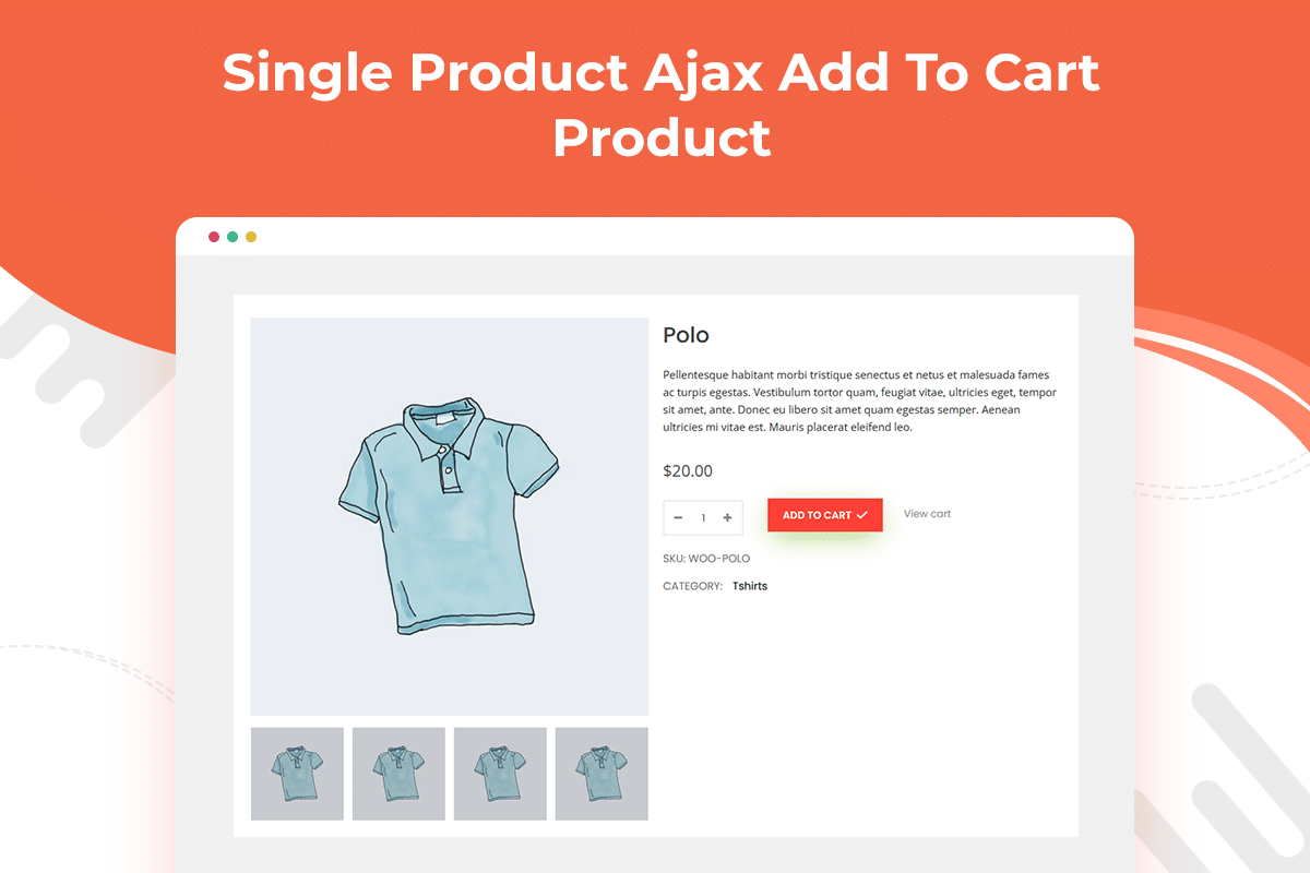 Single Product Ajax Add To Cart