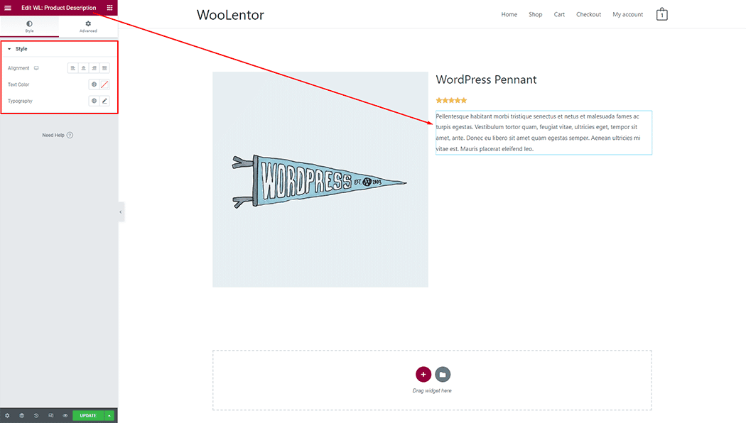 WooLentor Product Quick View Template