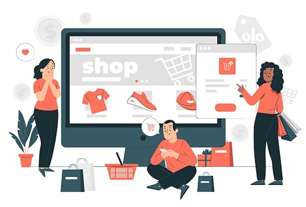 Shop Template Layout