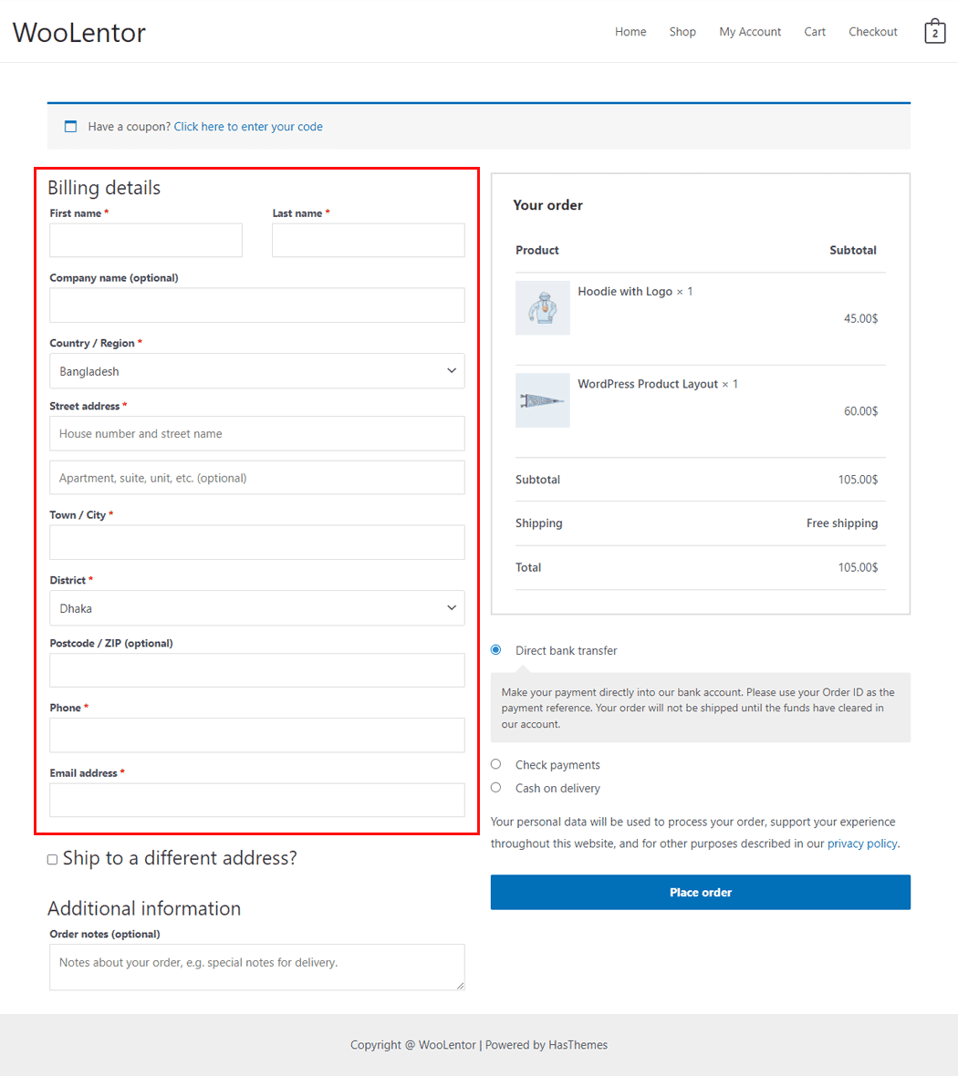 What are WooCommerce billing details and why do you need to update them?
