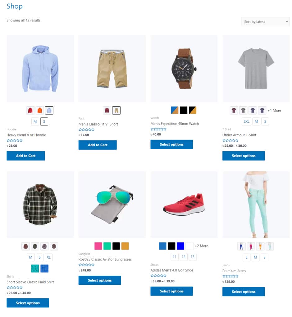 Swatchly WooCommerce Variation Swatches for Products