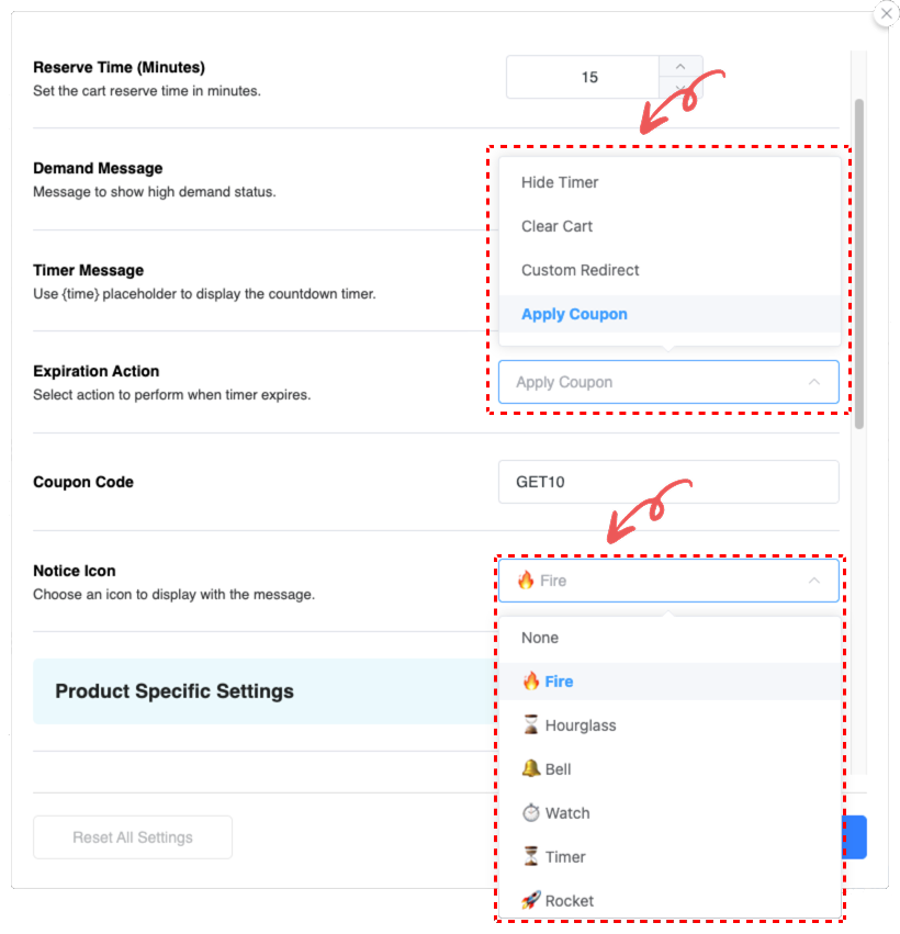 Activate image - Cart Reserved Timer