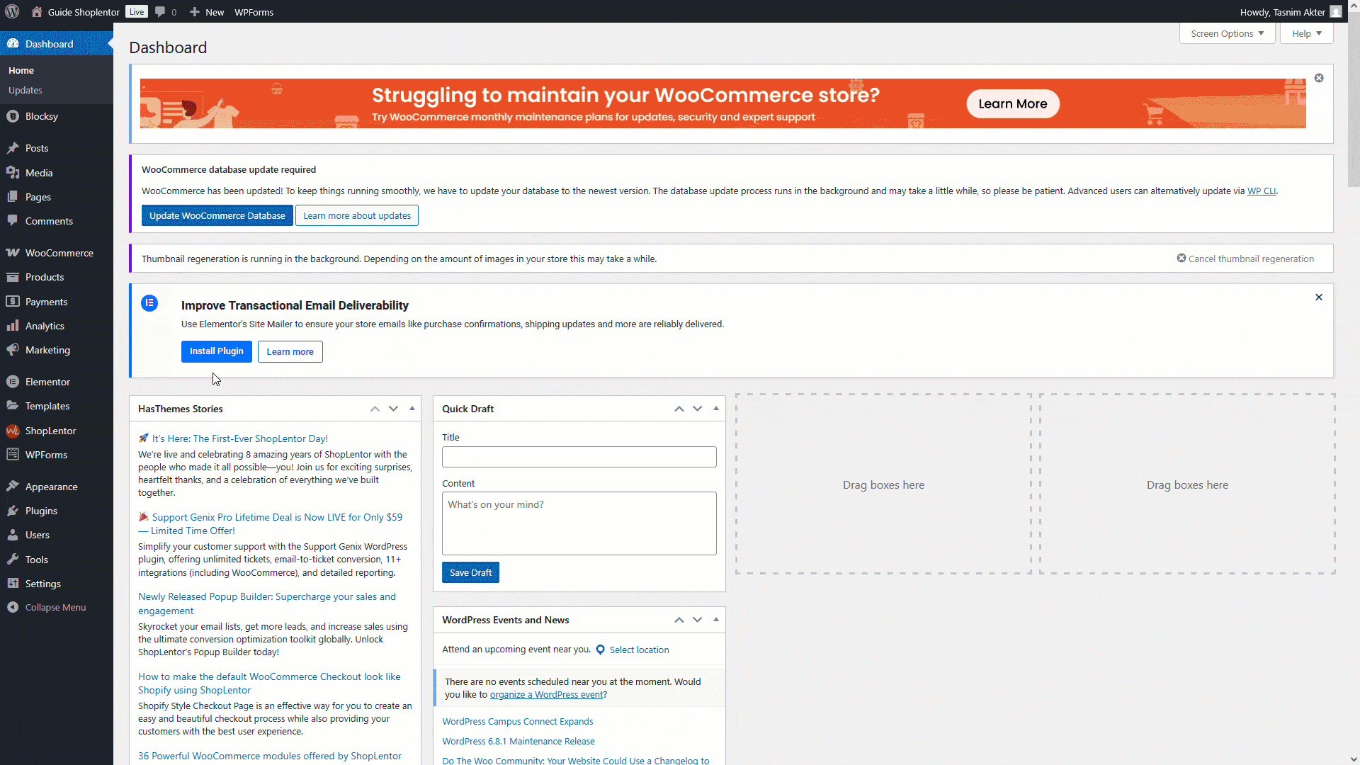 Activate Popup Builder Module