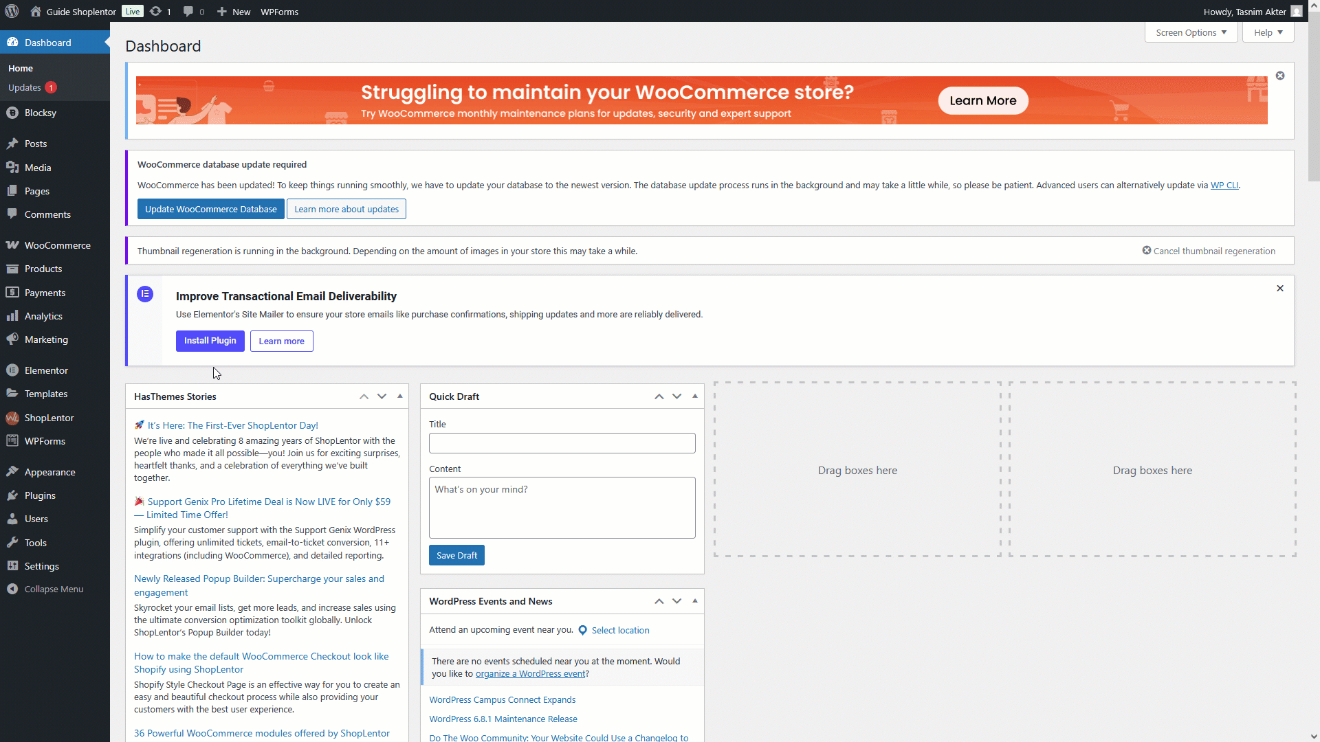 Activate Quick Checkout Module