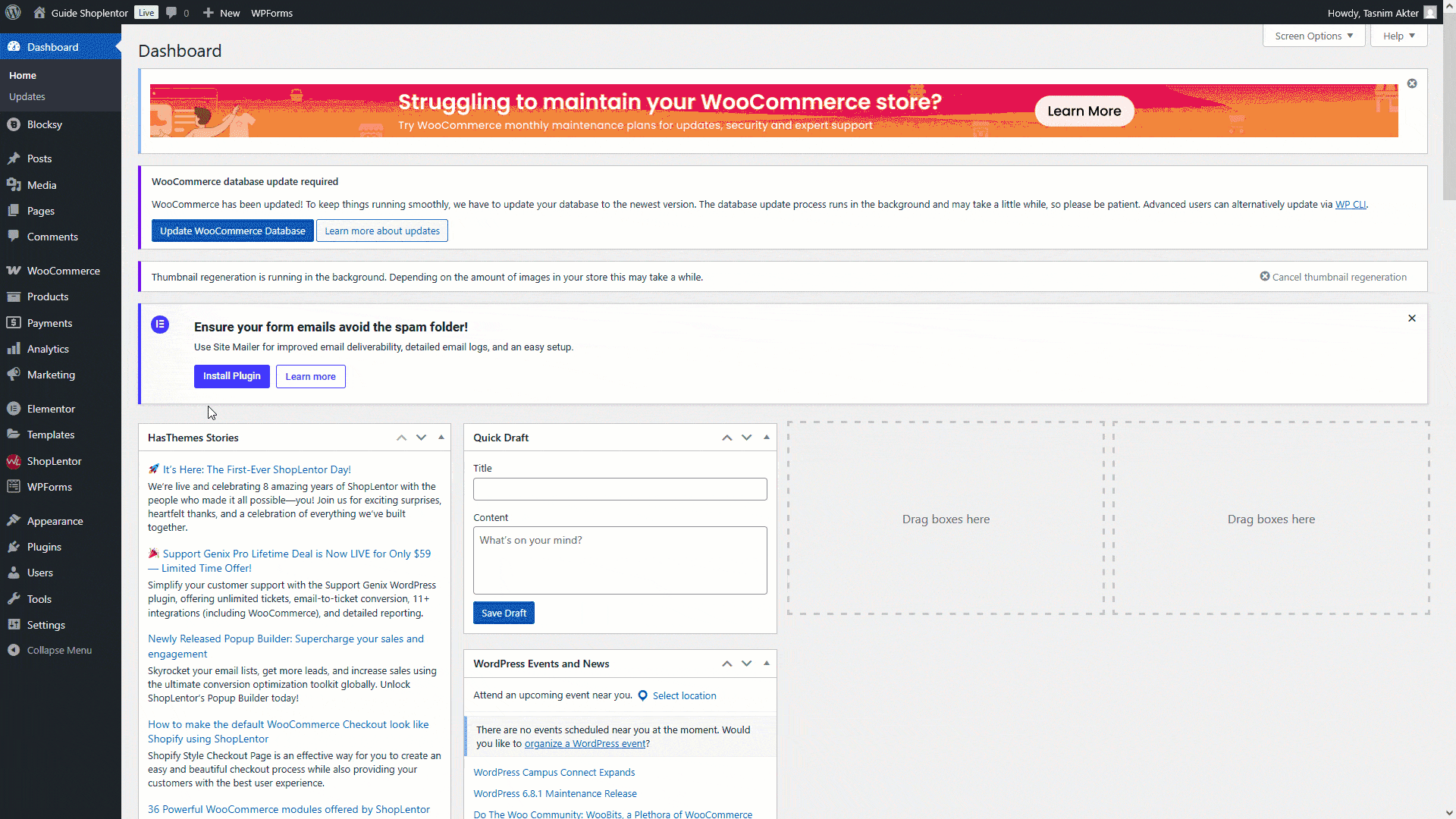 Activate Size Chart Module