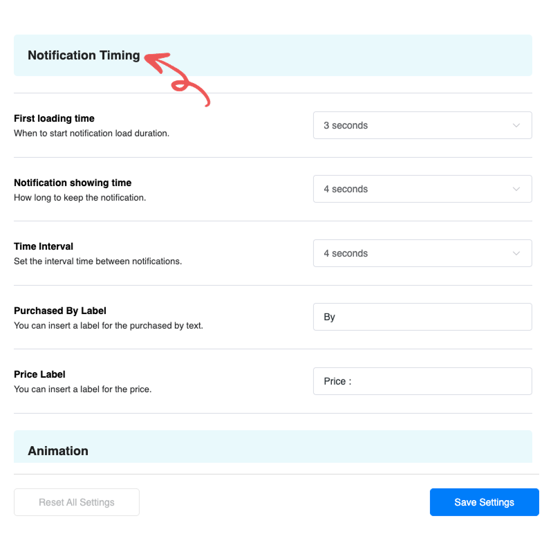 Timing Optimization - Sales Notification