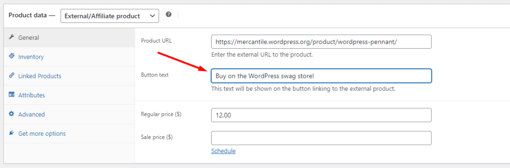 External/Affiliate Product in WooCommerce