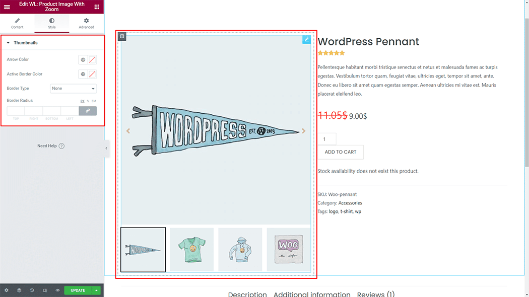 Product Image With Zoom