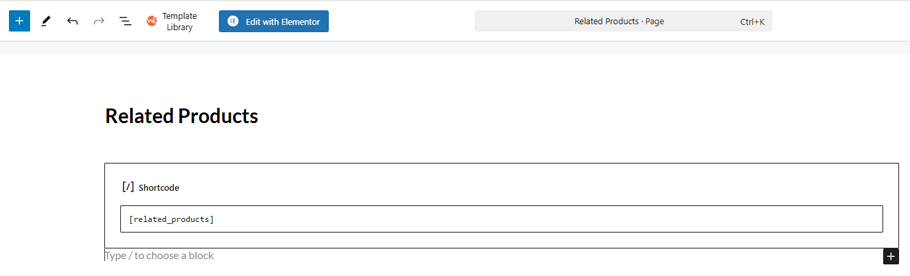 WooCommerce Related Products Shortcode