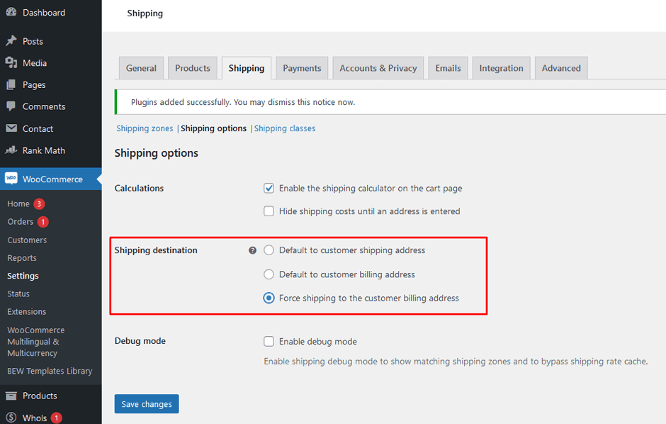 Remove Ship to Different Address in WooCommerce