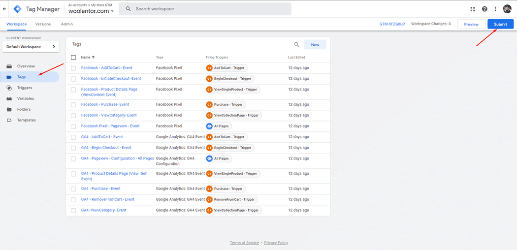 WooLentor GTM Conversion Tracking