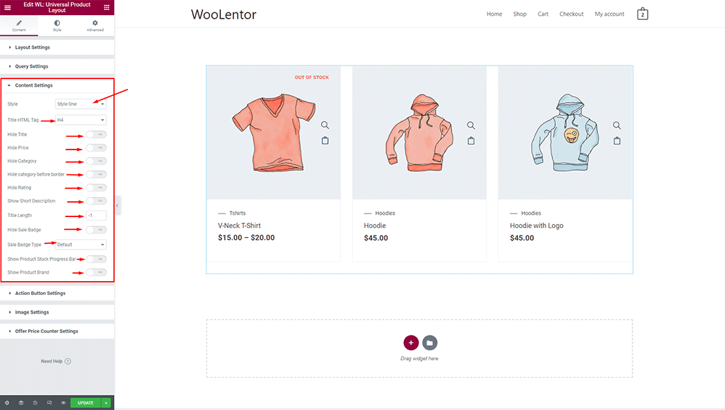 WooLentor Universal Product Widget