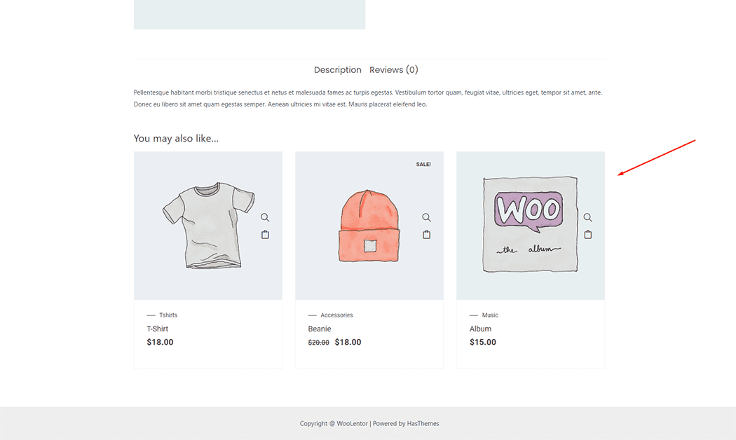 WooLentor Upsell Product..( Custom ) Widget