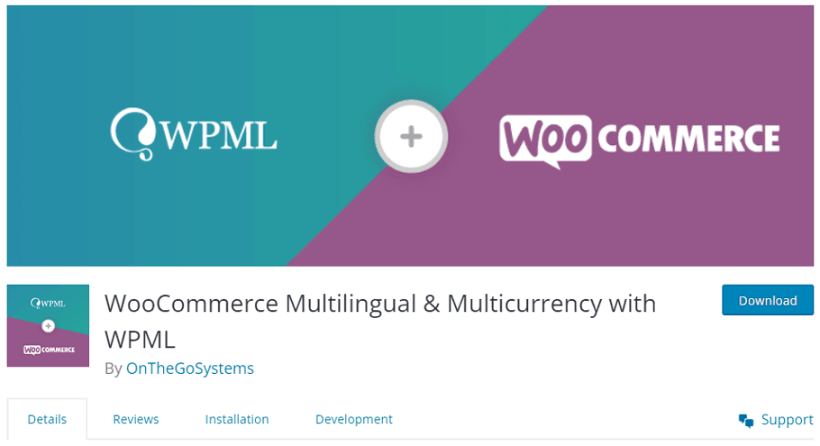 WooCommerce Multilingual plugin
