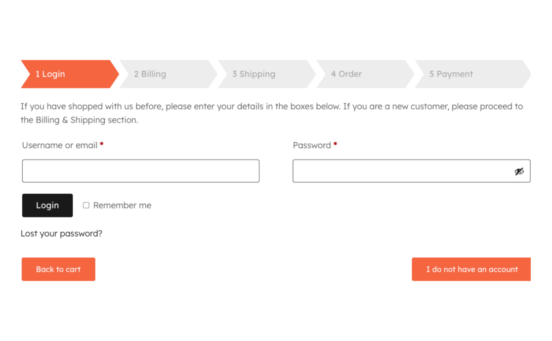 Multi Step checkout moudle