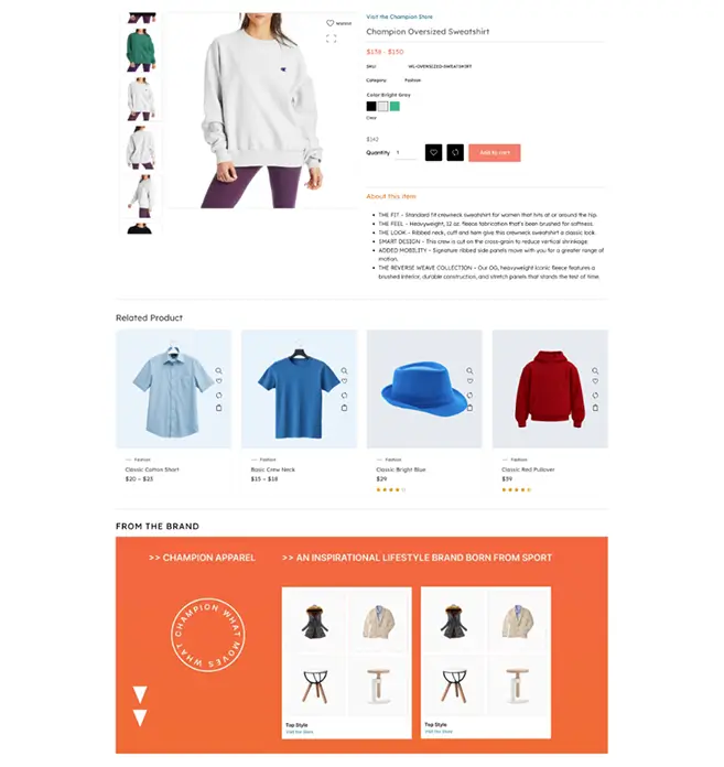 Amazon-Style Product Demo