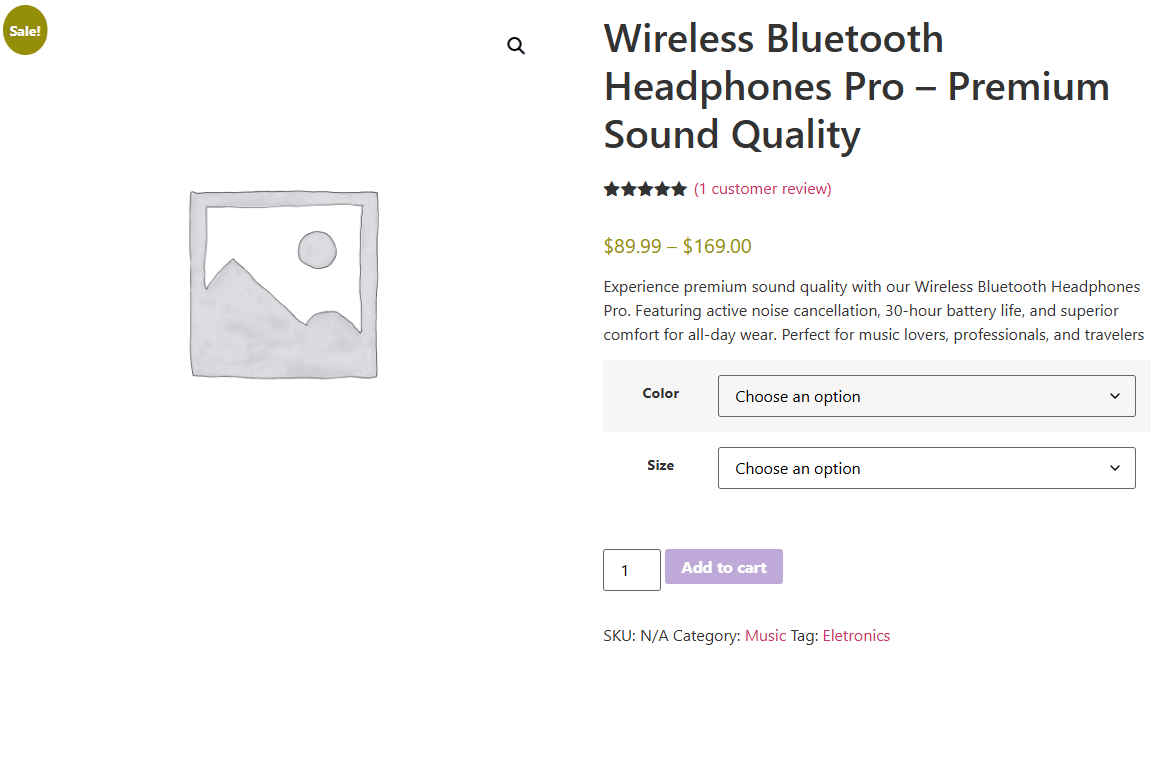 variation swatches before