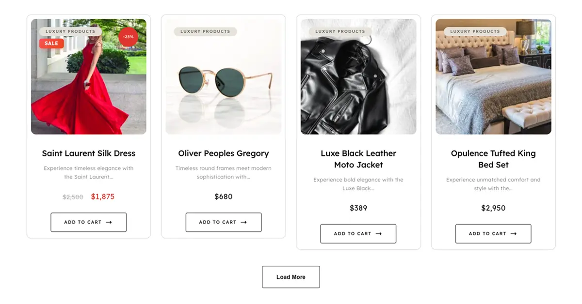 Luxury Grid - Load More