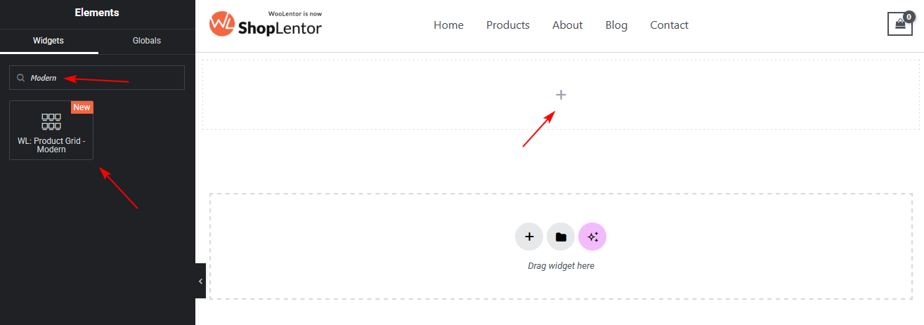 How to Use Product Grid – Modern Layout for Elementor | Build a Stylish ...