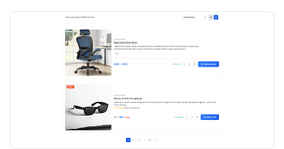 Product List – Modern