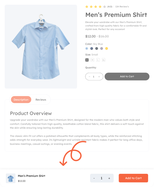 Add To Cart Notification Image