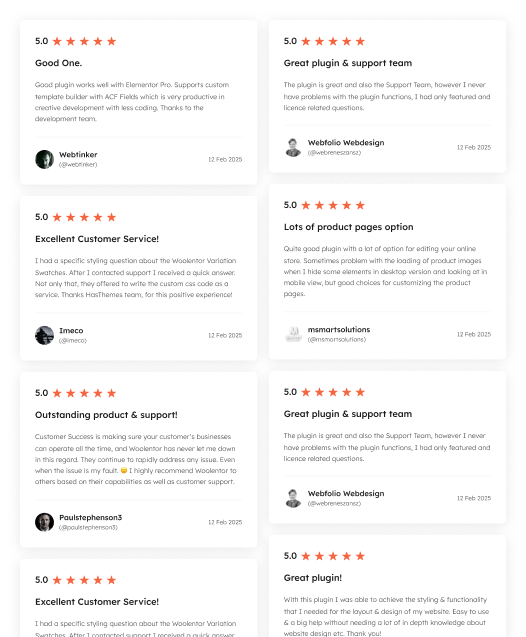 Customer Review Hero Image