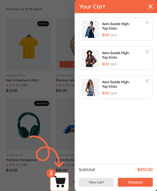 Mini Cart Hero Image