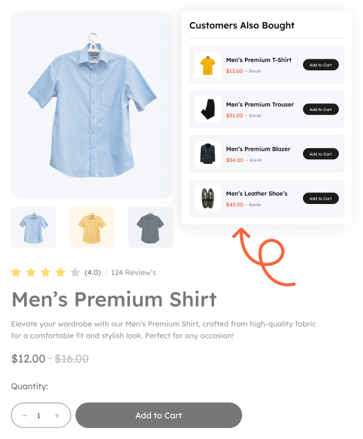 Product Upsell Hero Image