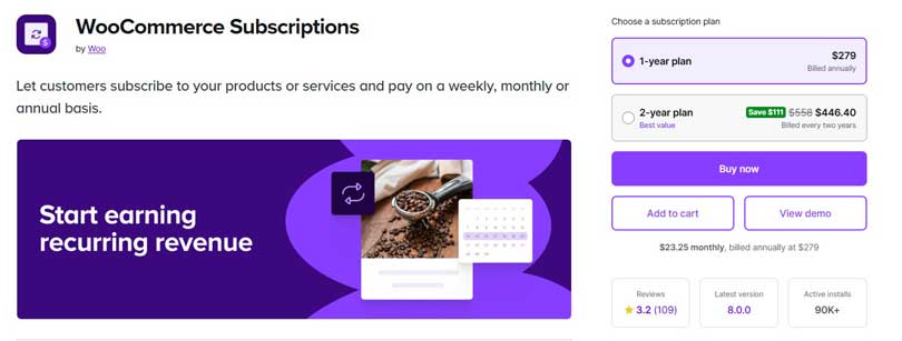 WooCommerce Subscriptions