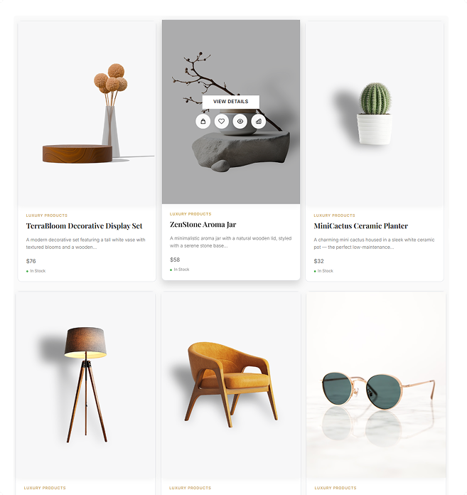 Product Grid Editorial