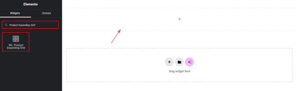 Product Expanding Grid