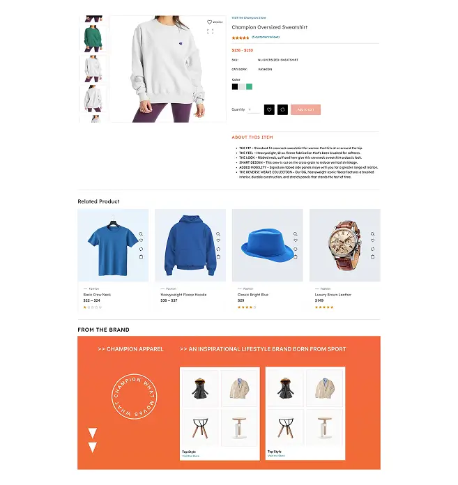 Amazon-Style Product Demo