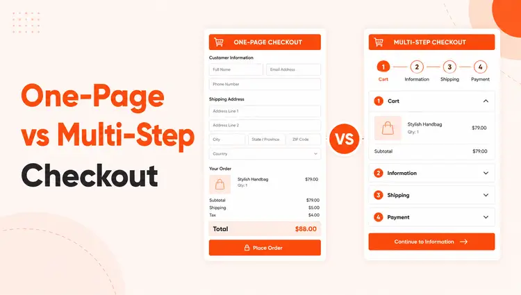 One-Page vs Multi-Step Checkout in WooCommerce: Which Converts Better?