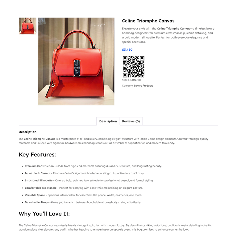 Single Product Template WooLentor