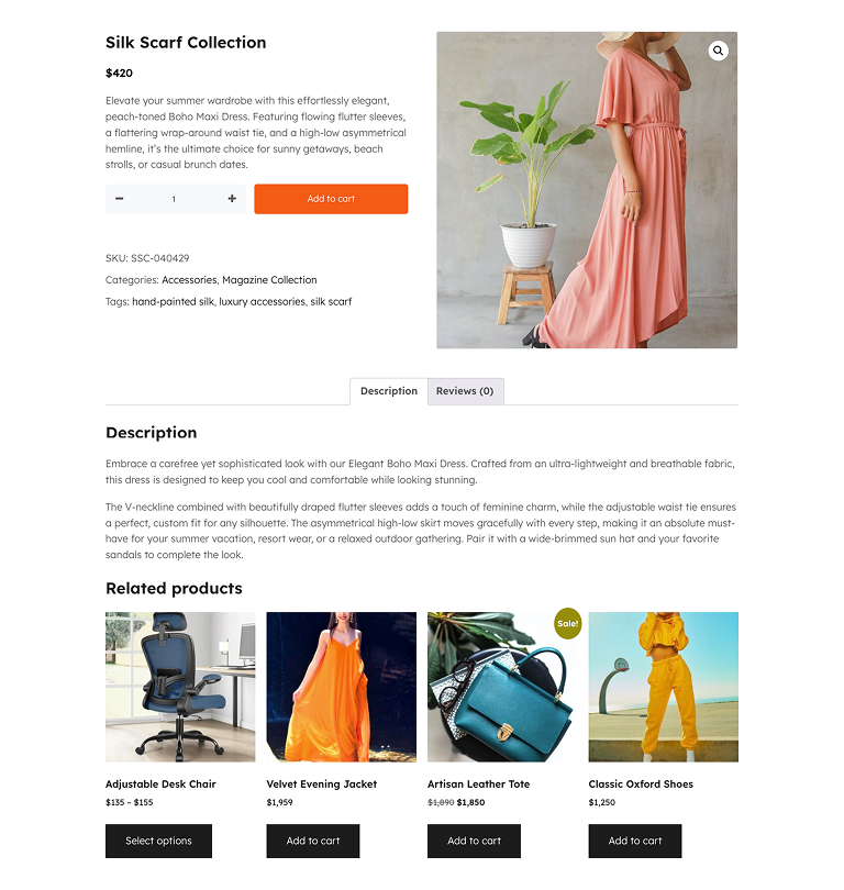 Tabs and Related Products