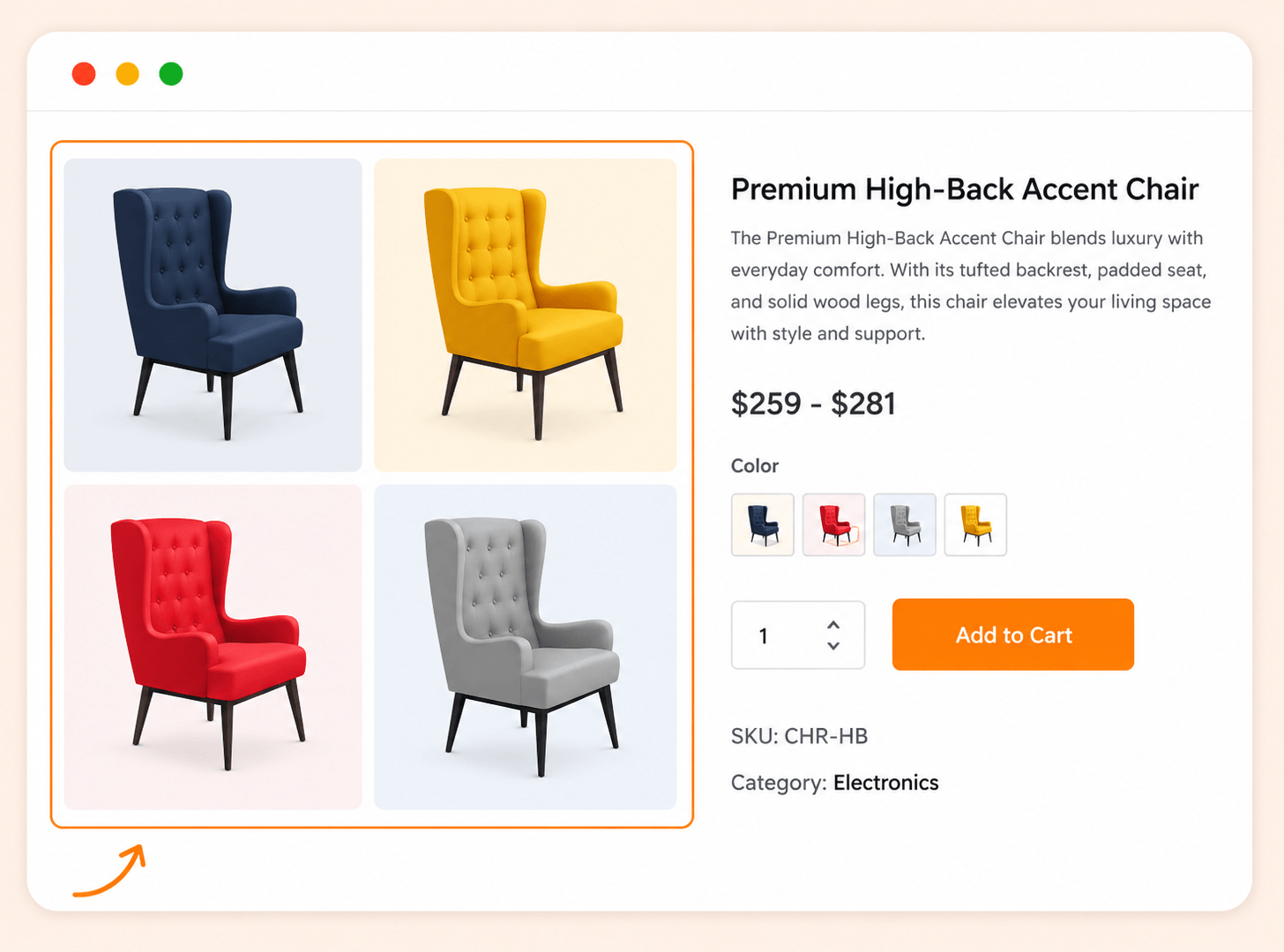 widget advanced product thumbnails