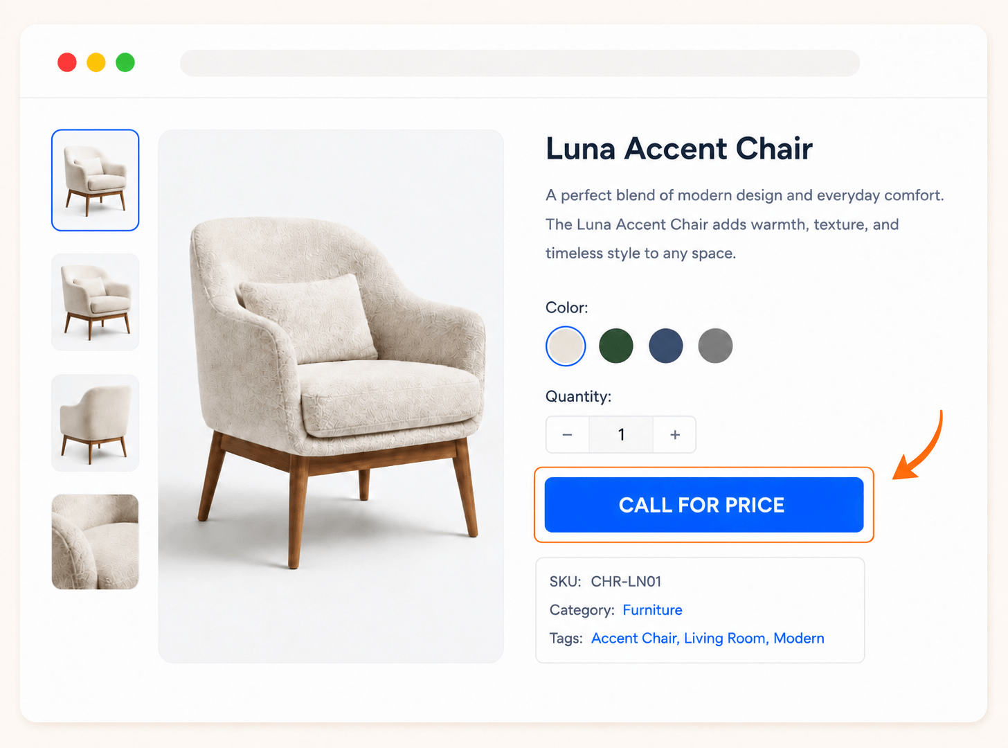 Call for price elementor widget for WooCommerce