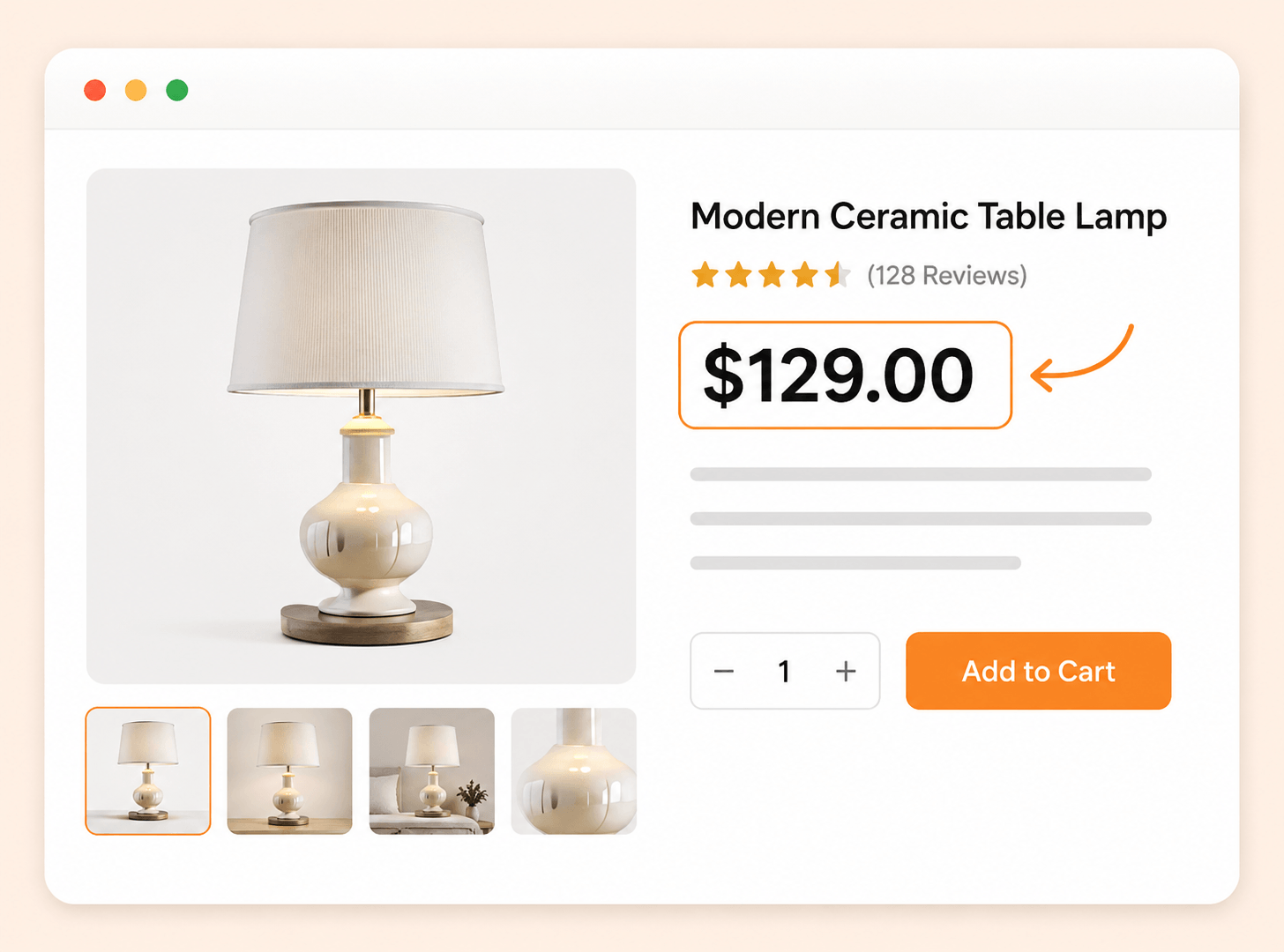 Product price