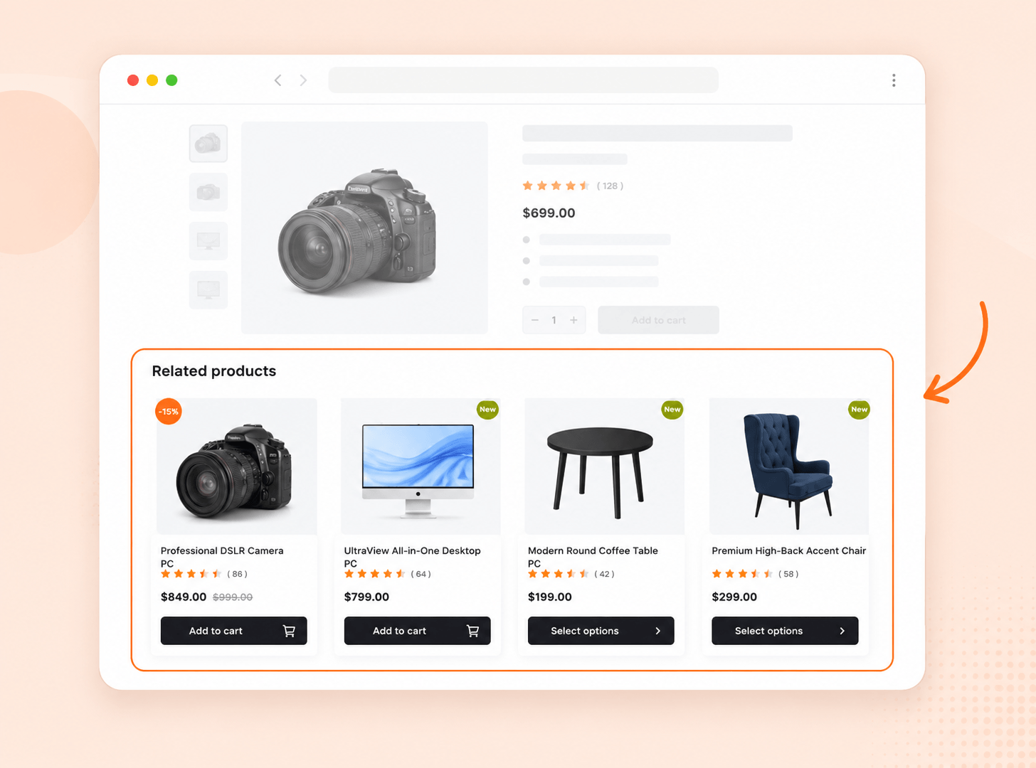 related product widget