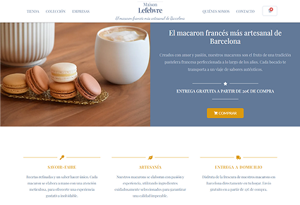 Macarons franceses en Barcelona - Maison Lefebvre